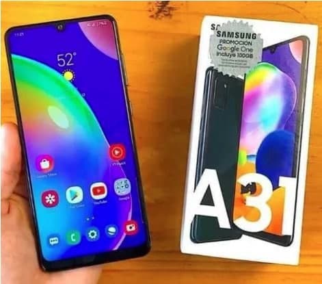 Smartphone Samsung Galaxy A31 128GB Branco 4G – Octa-Core 4GB RAM Tela 6,4”  Câm.Quádrupla + Selfie – VBDivulg – Promo e Cupons