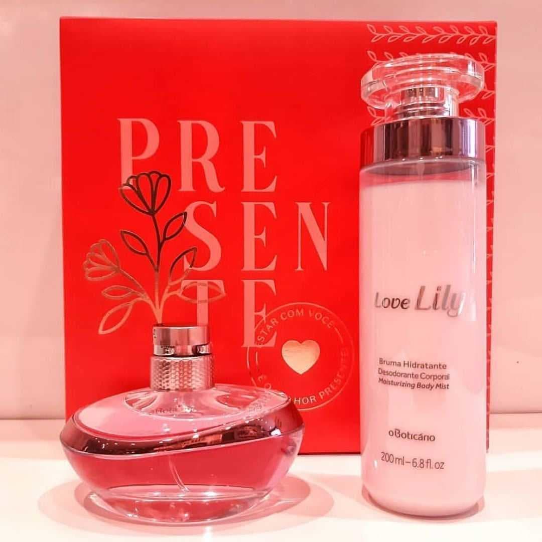 Kit Presente Love Lily: Eau de Parfum 75ml + Bruma Corporal 200ml –  VBDivulg – Promo e Cupons